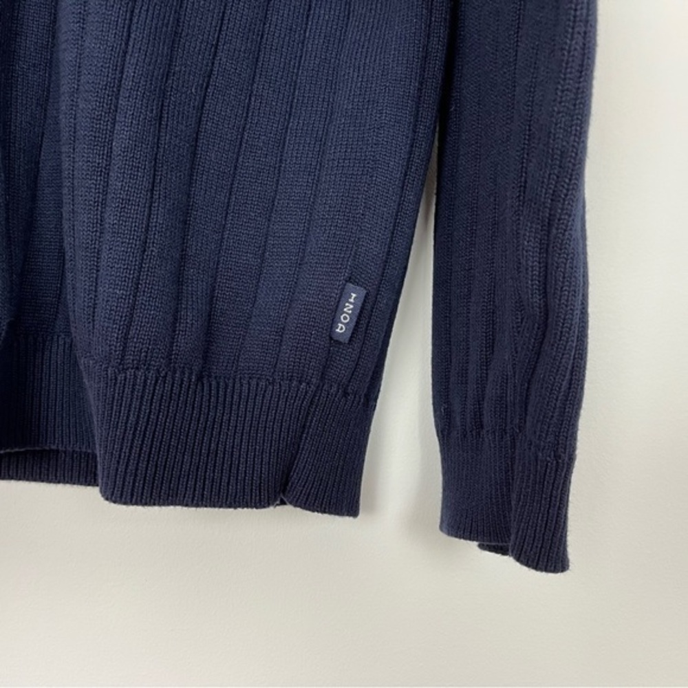 Izod Men’s Navy Blue Large Cotton‎ Crewneck Sweater Nautical - Picture 3 of 7